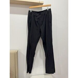 Lululemon Mens L Black Discipline Pant Sweatpants Drawstring Sweat Wicking 32"